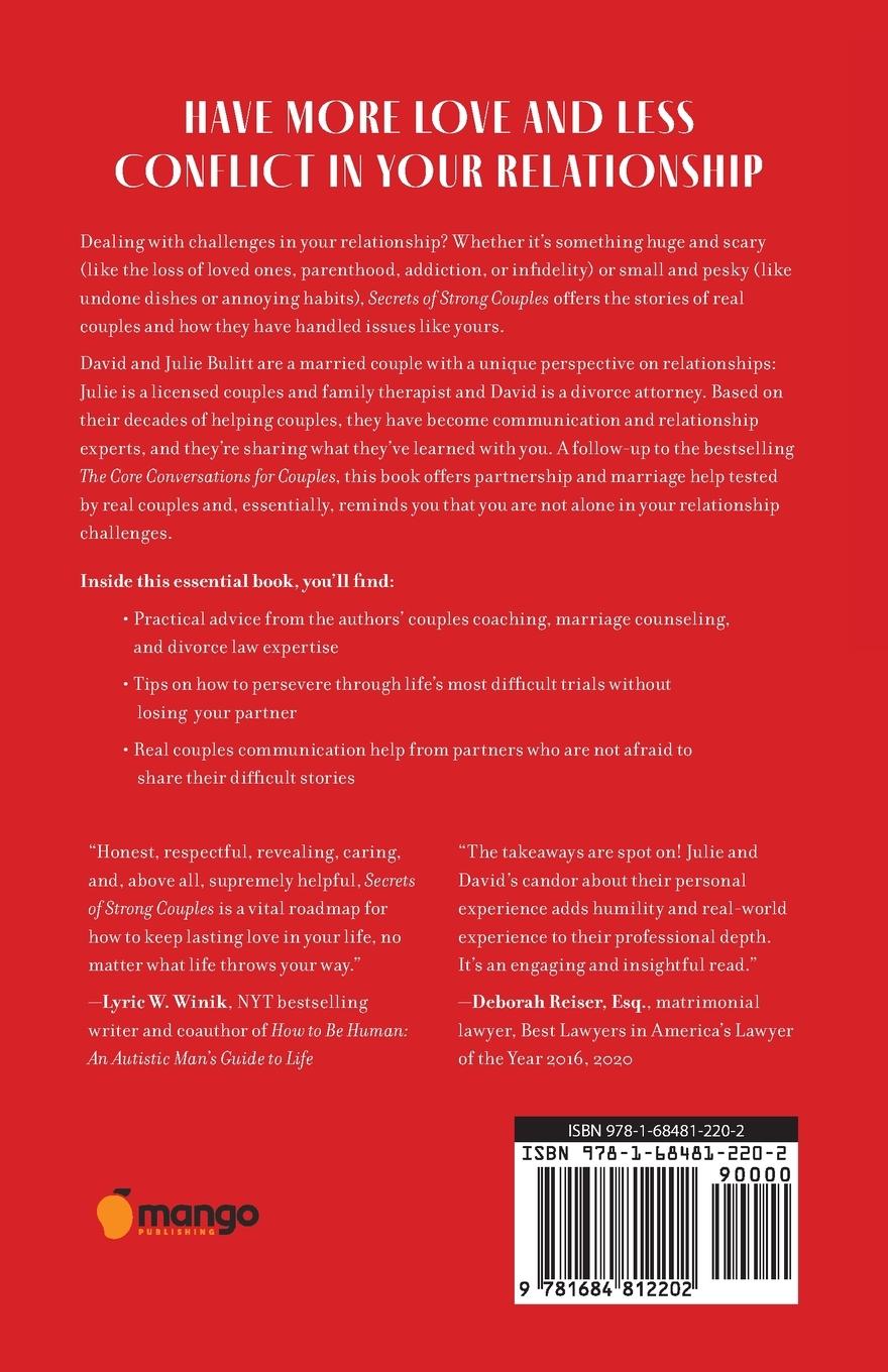 Rückseitencover Secrets of Strong Couples