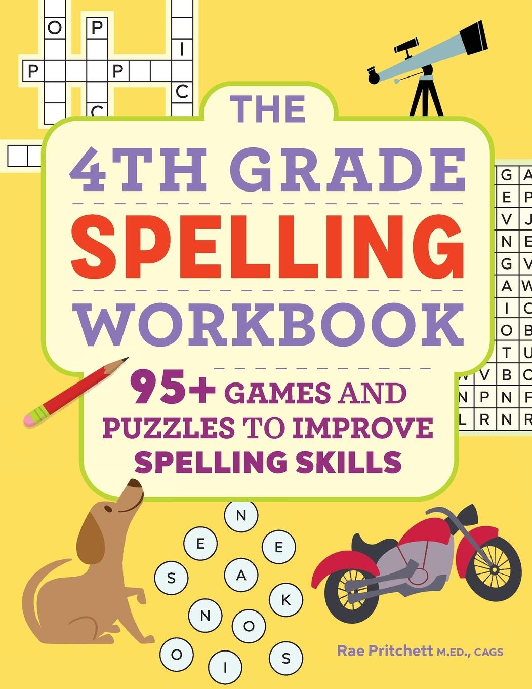 Vorderes Coverbild The 4th Grade Spelling Workbook