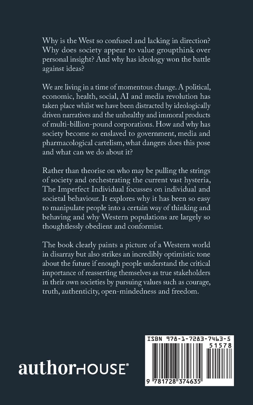 Rückseitencover The Imperfect Individual