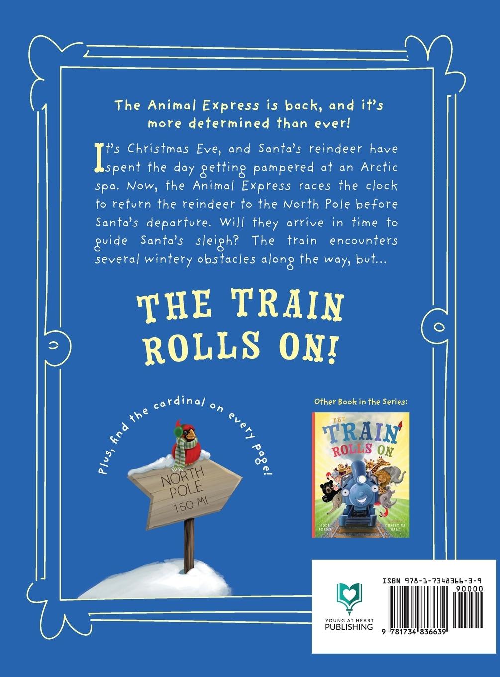 Rückseitencover The Train Rolls On To The North Pole