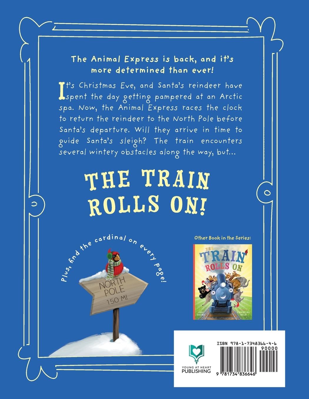 Rückseitencover The Train Rolls On To The North Pole