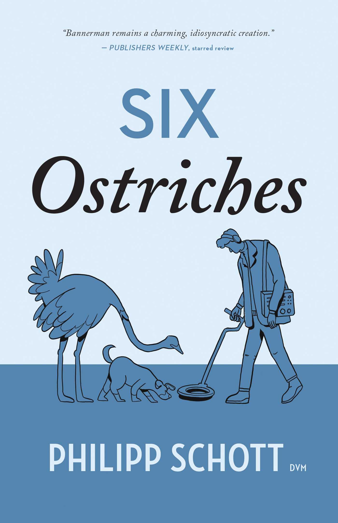 Vorderes Coverbild Six Ostriches