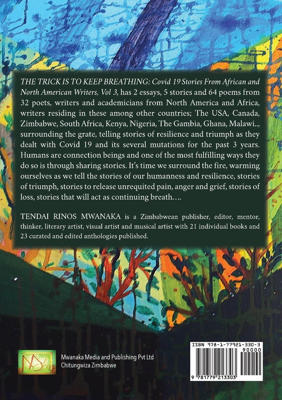 Rückseitencover The Trick is to Keep Breathing