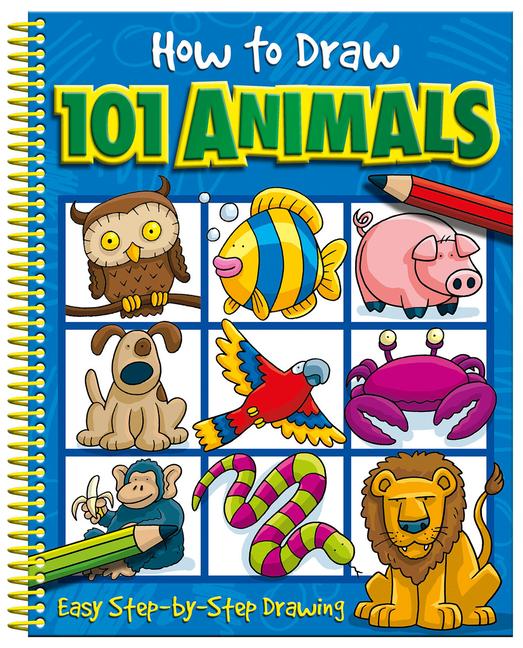 Vorderes Coverbild How to Draw 101 Animals