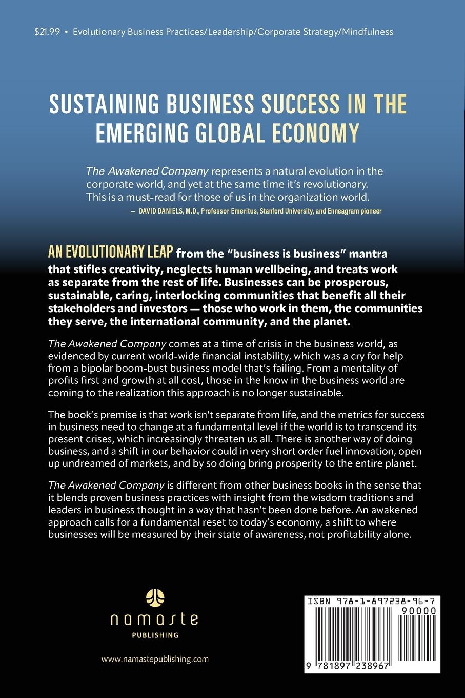 Rückseitencover The Awakened Company