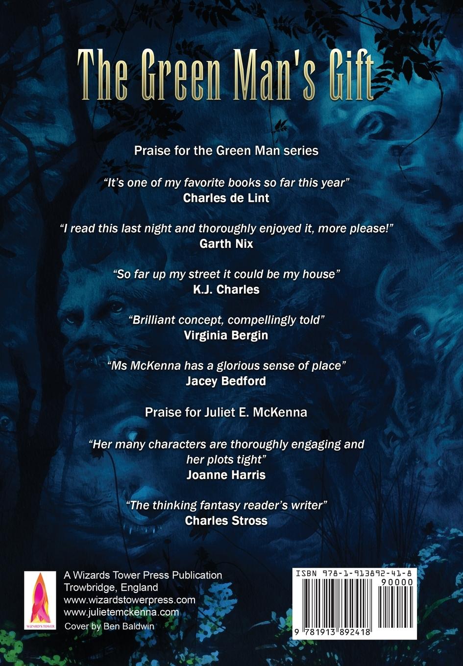 Rückseitencover The Green Man's Gift