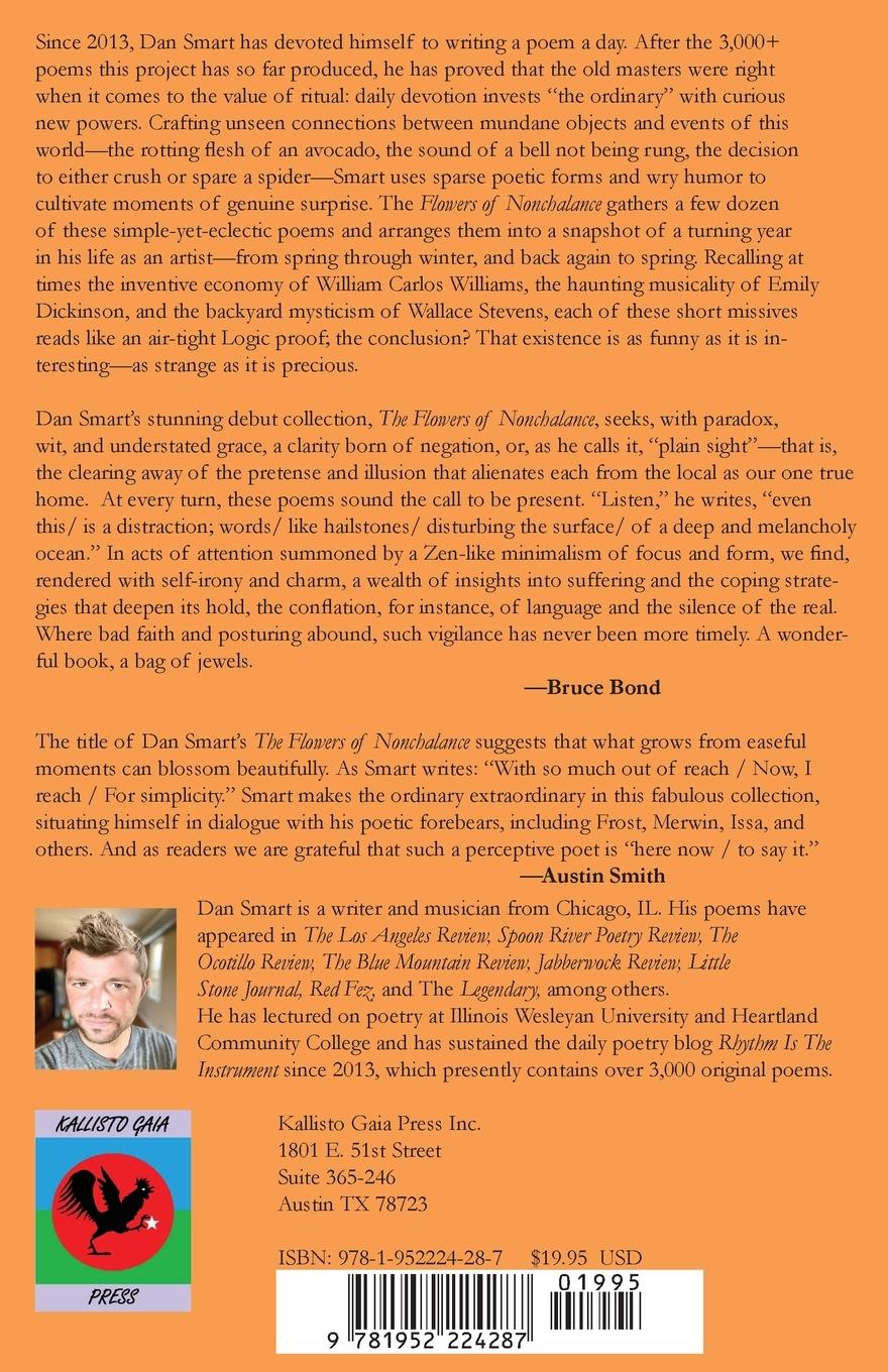 Rückseitencover The Flowers of Nonchalance