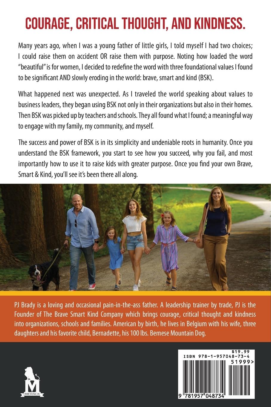 Rückseitencover Raising Kids to be Brave, Smart, and Kind