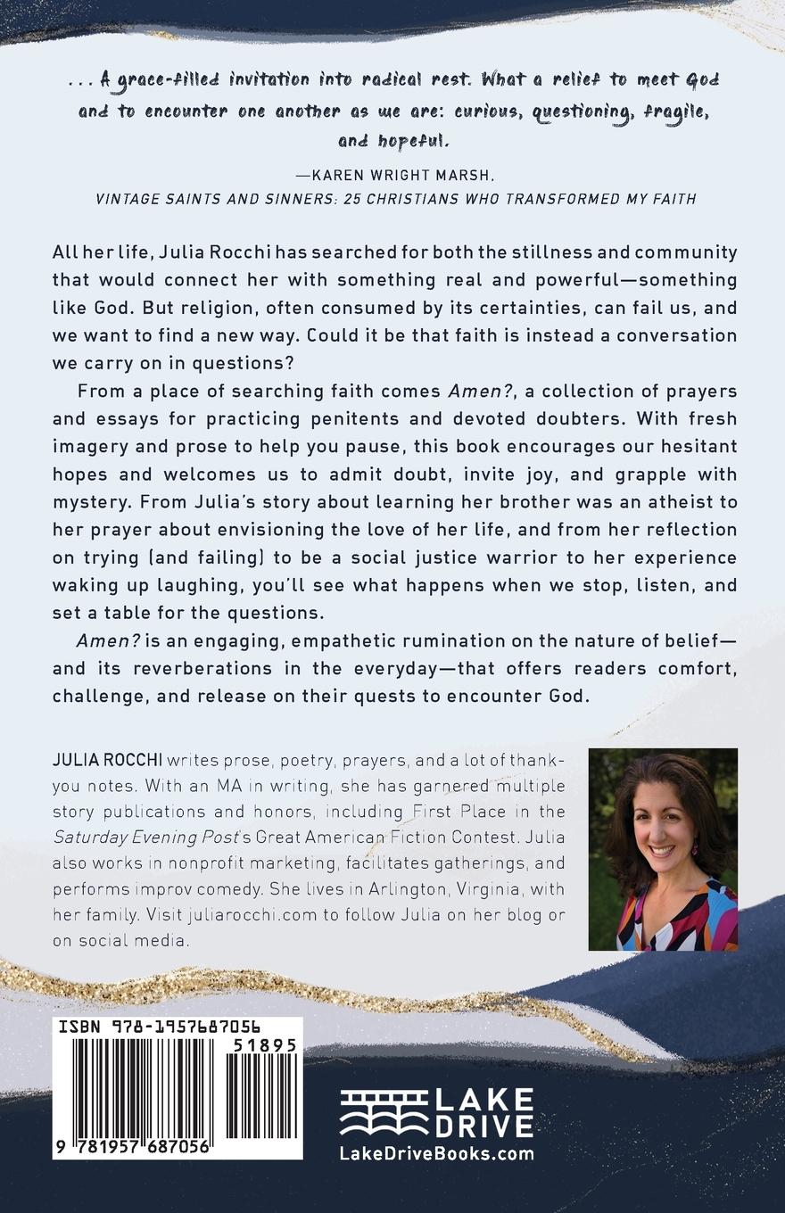 Rückseitencover Amen?