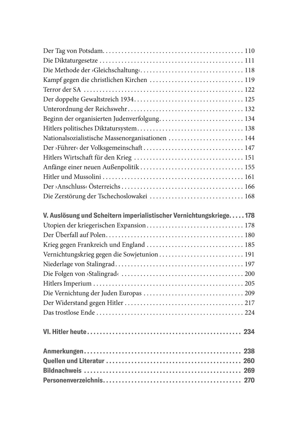 Beispielinhalt (Bild) Ein faschistischer Diktator. Adolf Hitler - Biografie