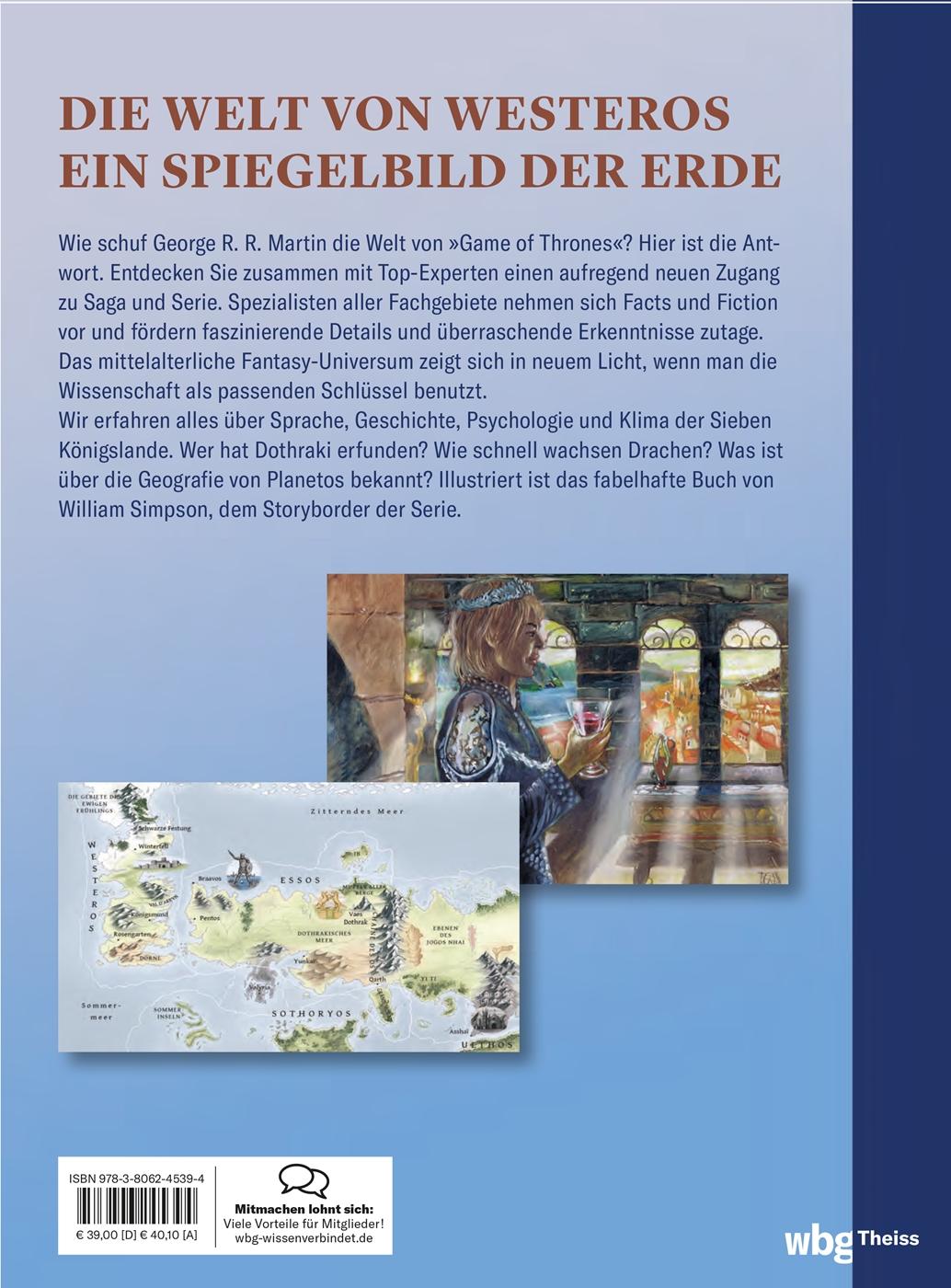Rückseitencover Die Wissenschaft von Game of Thrones