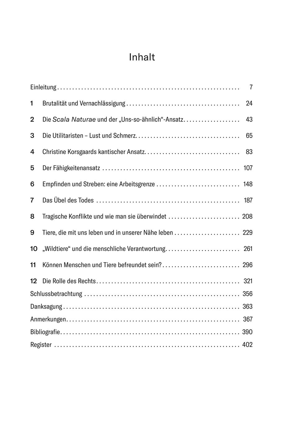 Beispielinhalt (Bild) Gerechtigkeit für Tiere