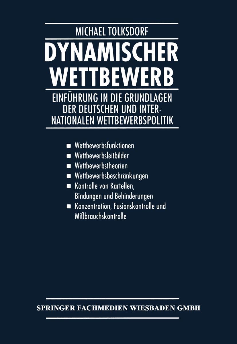 Vorderes Coverbild Dynamischer Wettbewerb