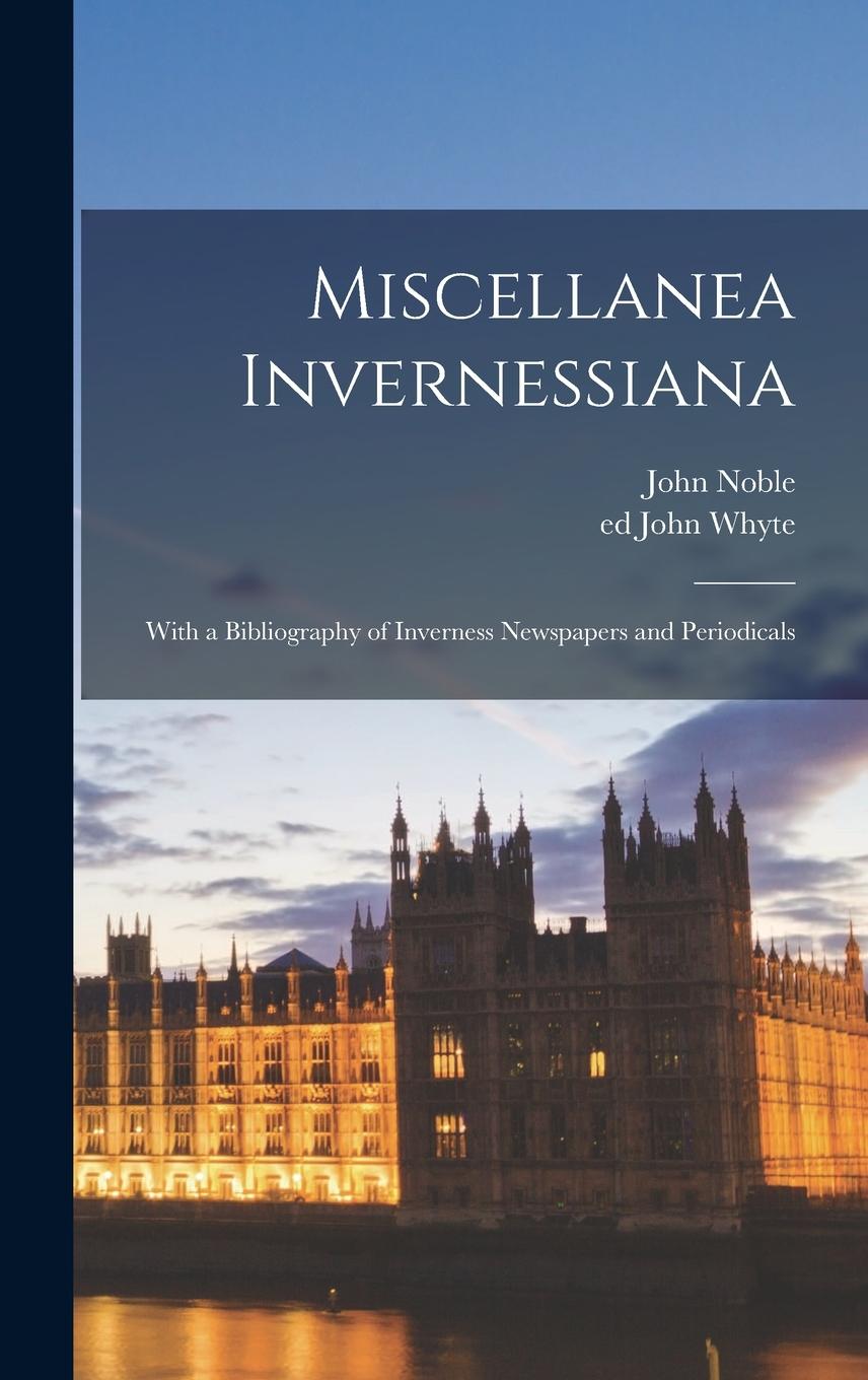 Vorderes Coverbild Miscellanea Invernessiana
