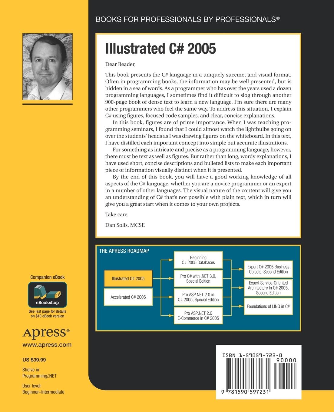Rückseitencover Illustrated C# 2005