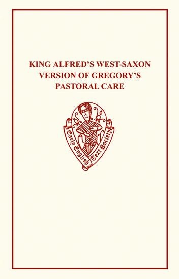 Vorderes Coverbild King Alfred's Pastoral Care