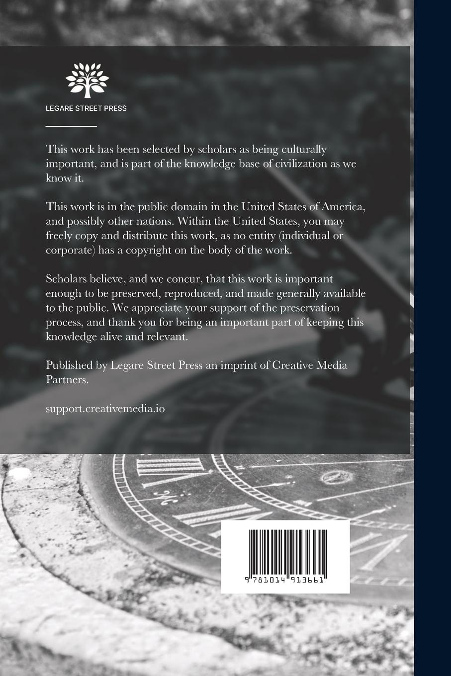 Rückseitencover Studies in the History and Method of Science; v.1