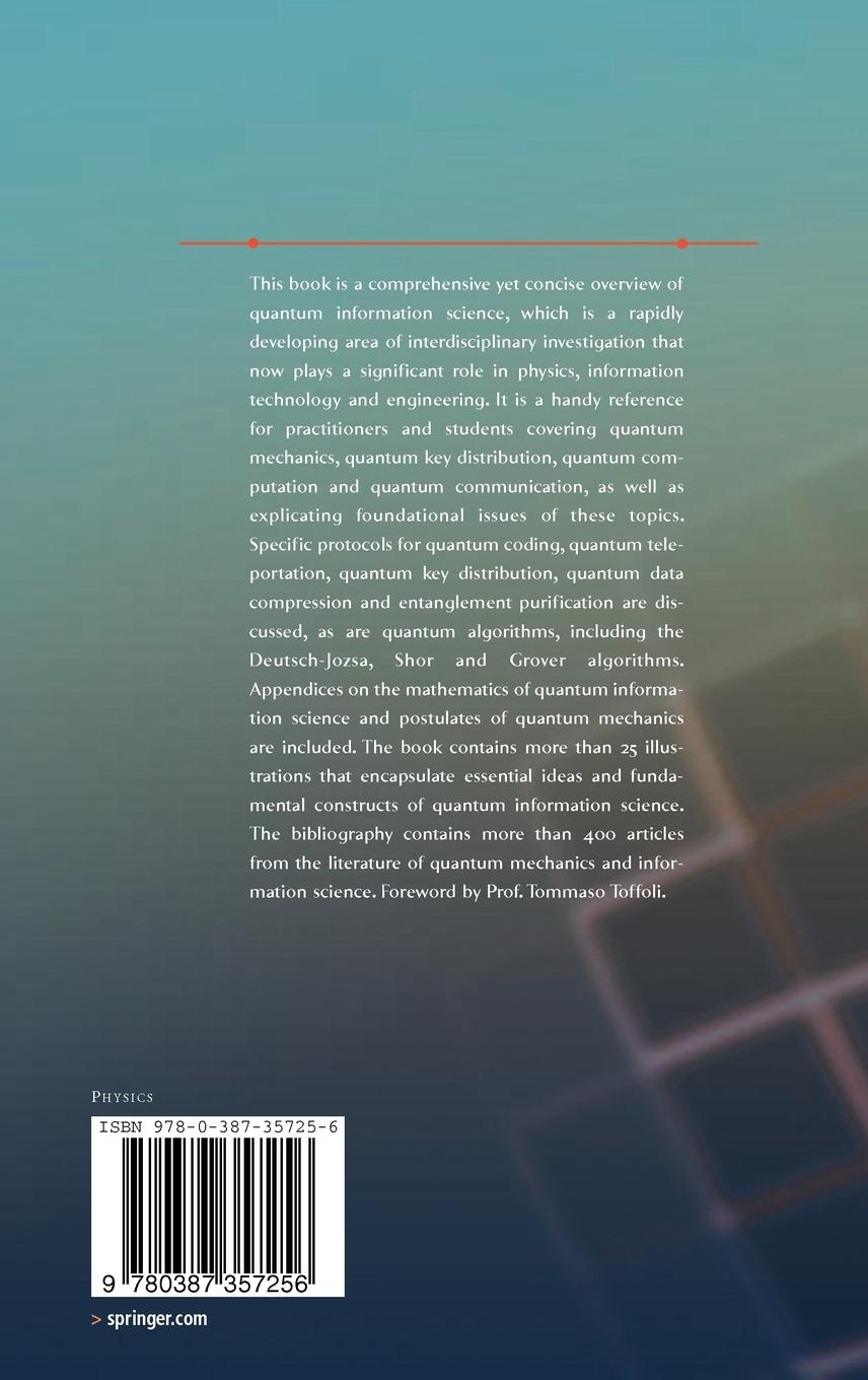 Rückseitencover Quantum Information