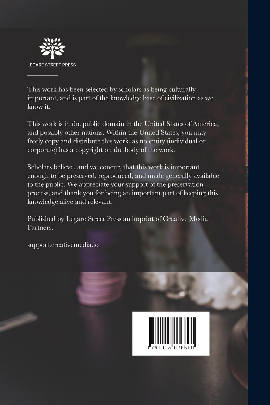 Rückseitencover The Red Man's Continent, a Chronicle of Aboriginal America