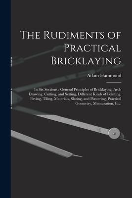 Vorderes Coverbild The Rudiments of Practical Bricklaying: in Six Sections: General Principles of Bricklaying, Arch Drawing, Cutting, and Setting, Different Kinds of Poi