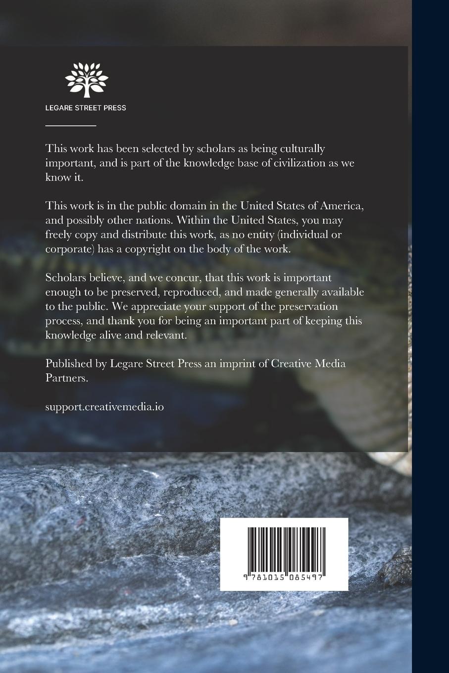 Rückseitencover Collection of the Products of the Waters and Forests of Lower Canada [microform]: Collected and Ordered for the Universal Exhibition of London, Year 1