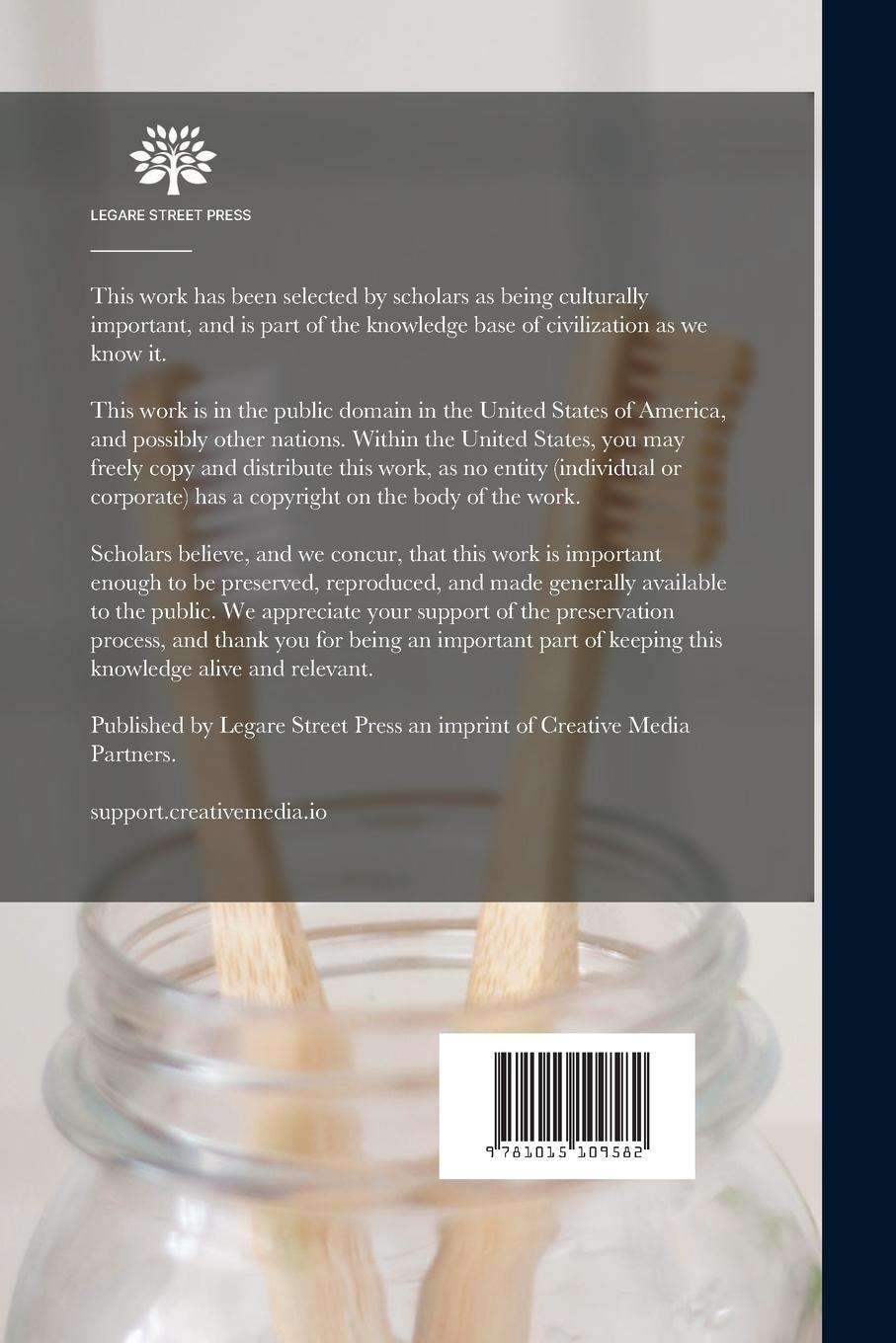 Rückseitencover Elements of Dental Materia Medica and Therapeutics, With Pharmacopoeia [electronic Resource]