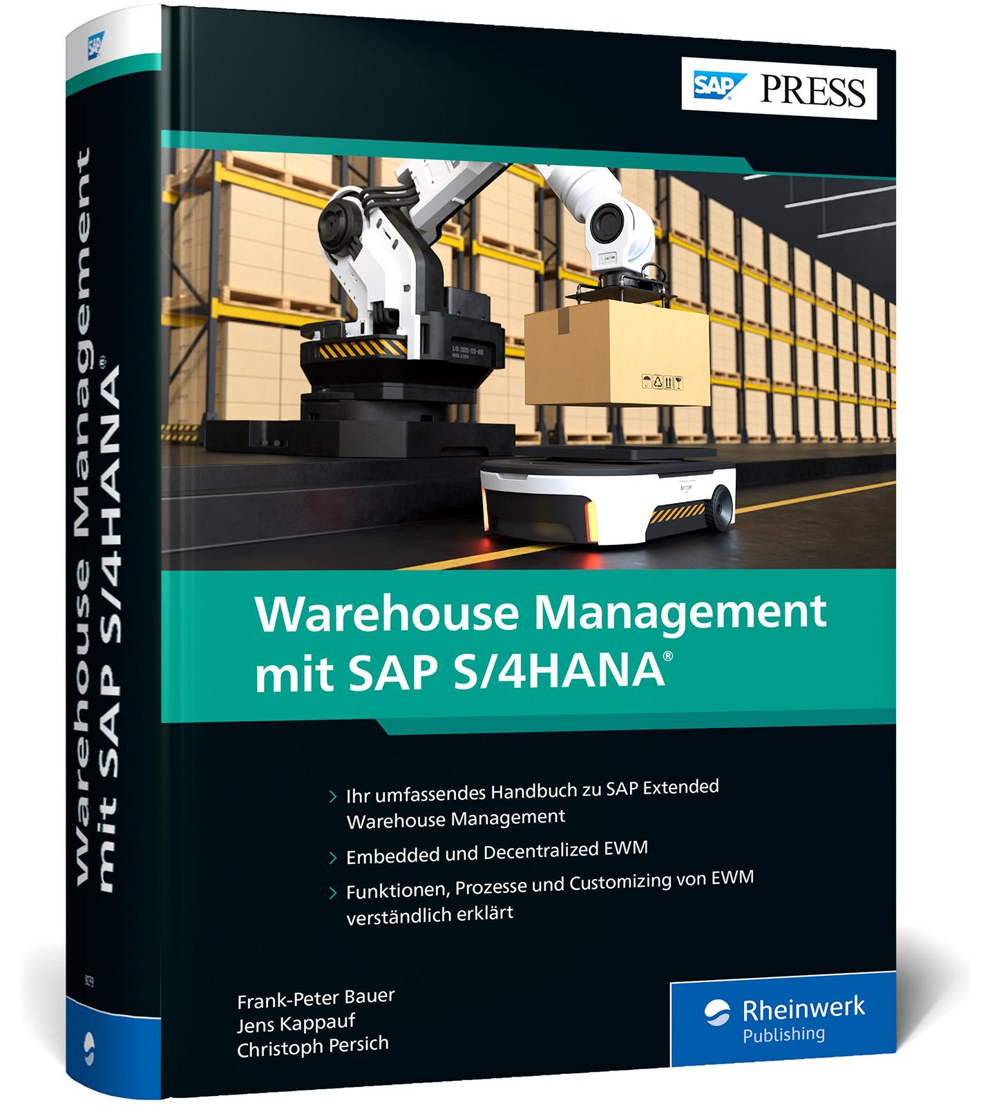 Vorderes Coverbild Warehouse Management mit SAP S/4HANA