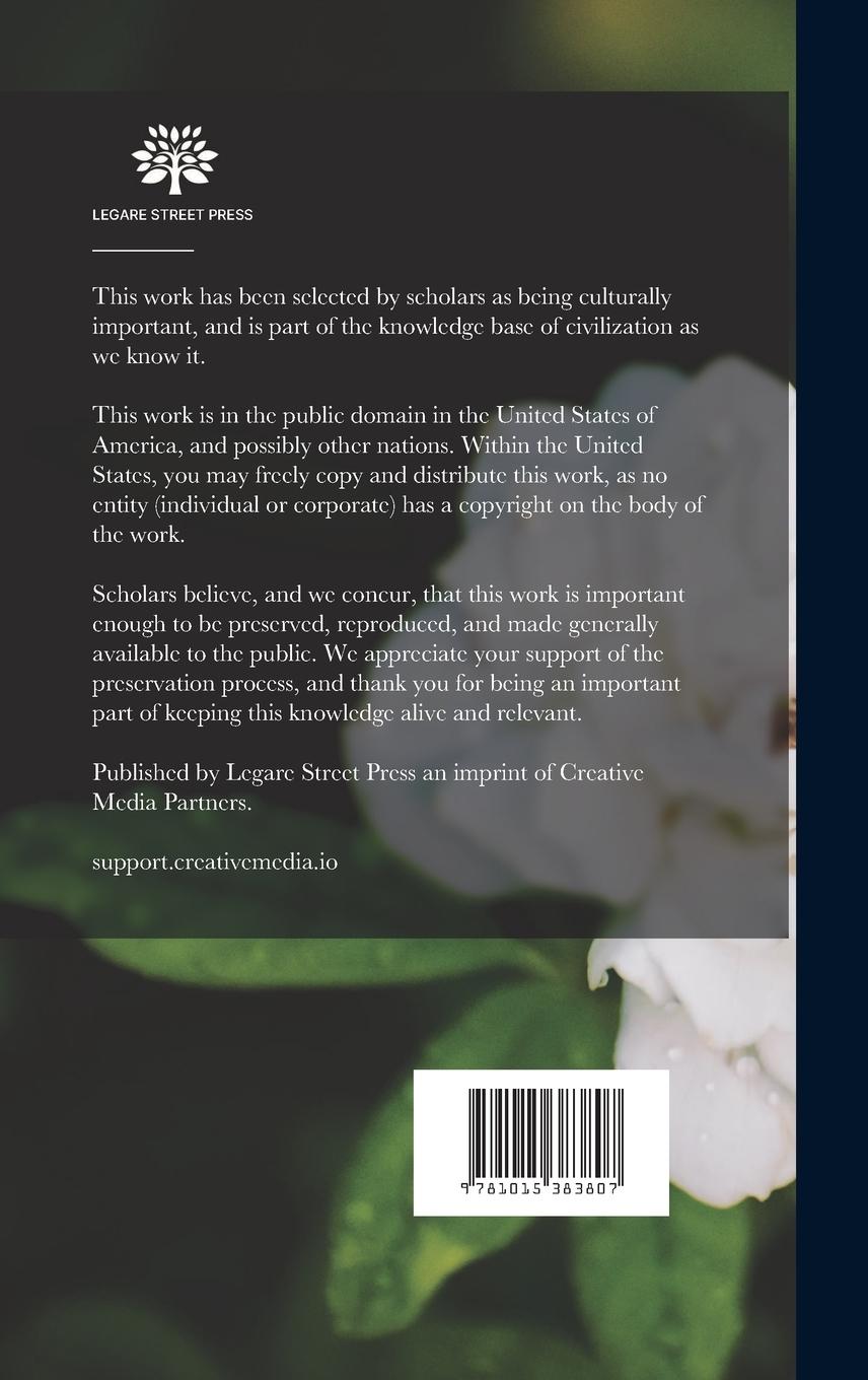 Rückseitencover Catalogue of Canadian Plants. [microform]