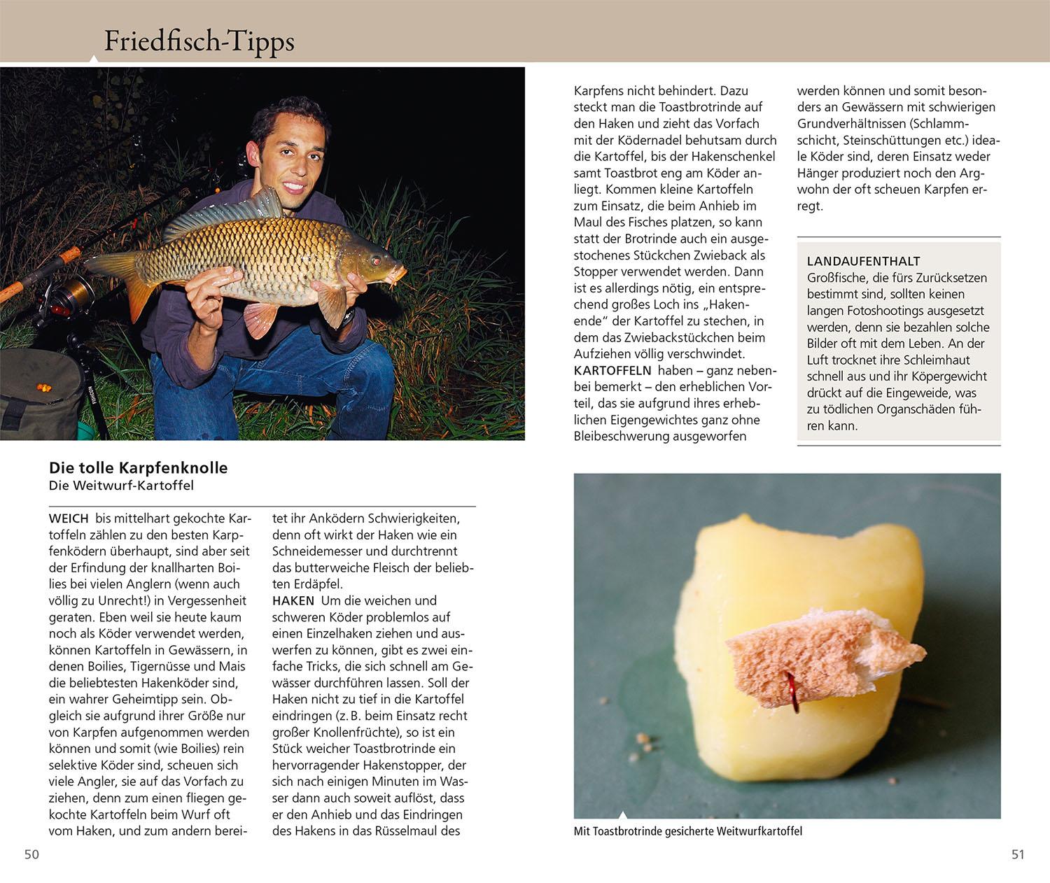 Beispielinhalt (Bild) Die besten Tipps & Tricks für Angler