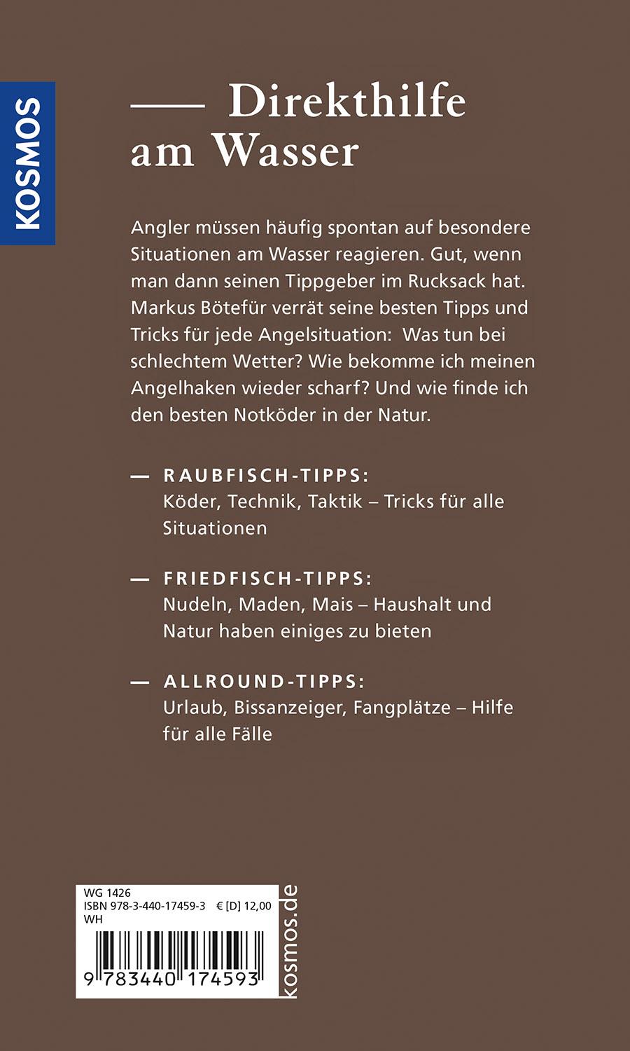 Rückseitencover Die besten Tipps & Tricks für Angler