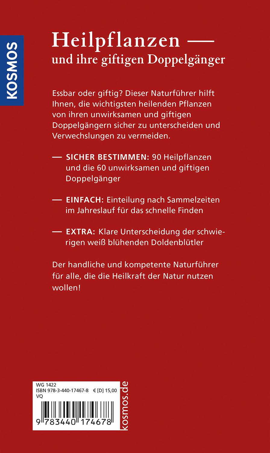Rückseitencover Heilpflanzen und ihre giftigen Doppelgänger