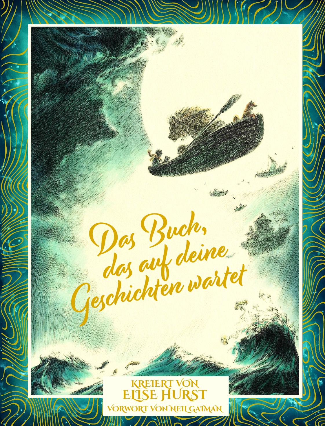 Vorderes Coverbild Das Buch, das auf deine Geschichten wartet