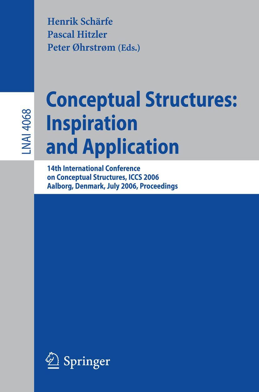 Vorderes Coverbild Conceptual Structures: Inspiration and Application