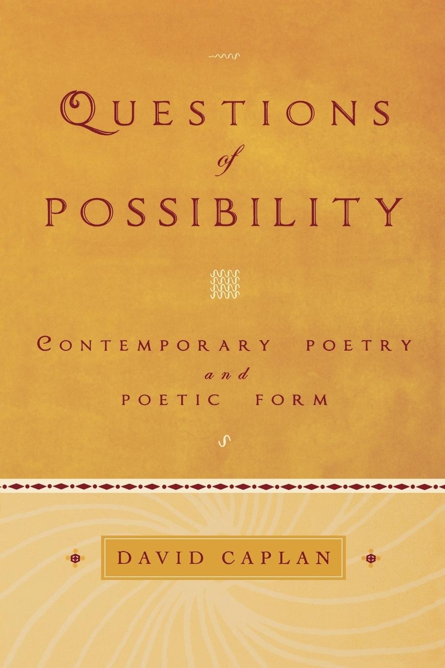 Vorderes Coverbild Questions of Possibility