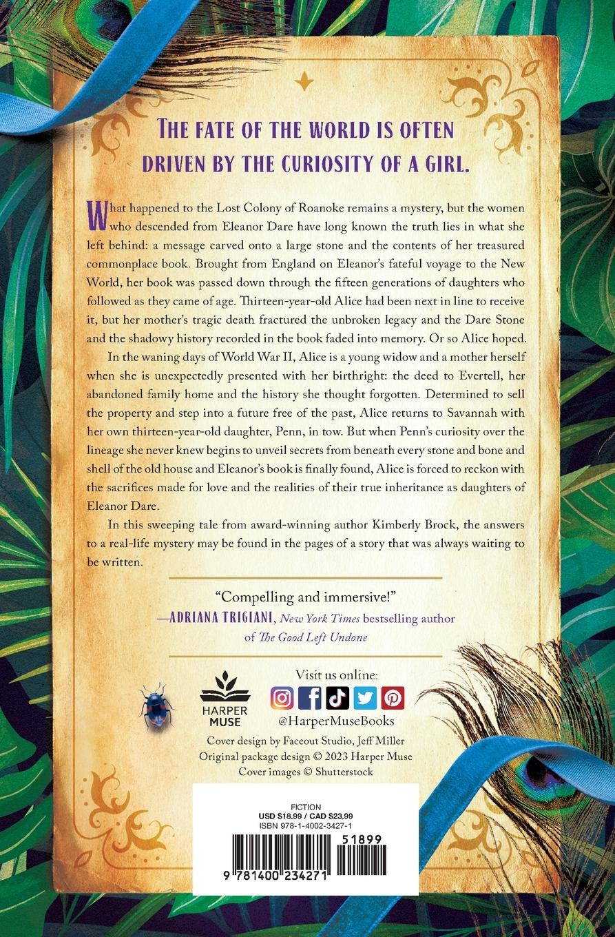 Rückseitencover The Lost Book of Eleanor Dare