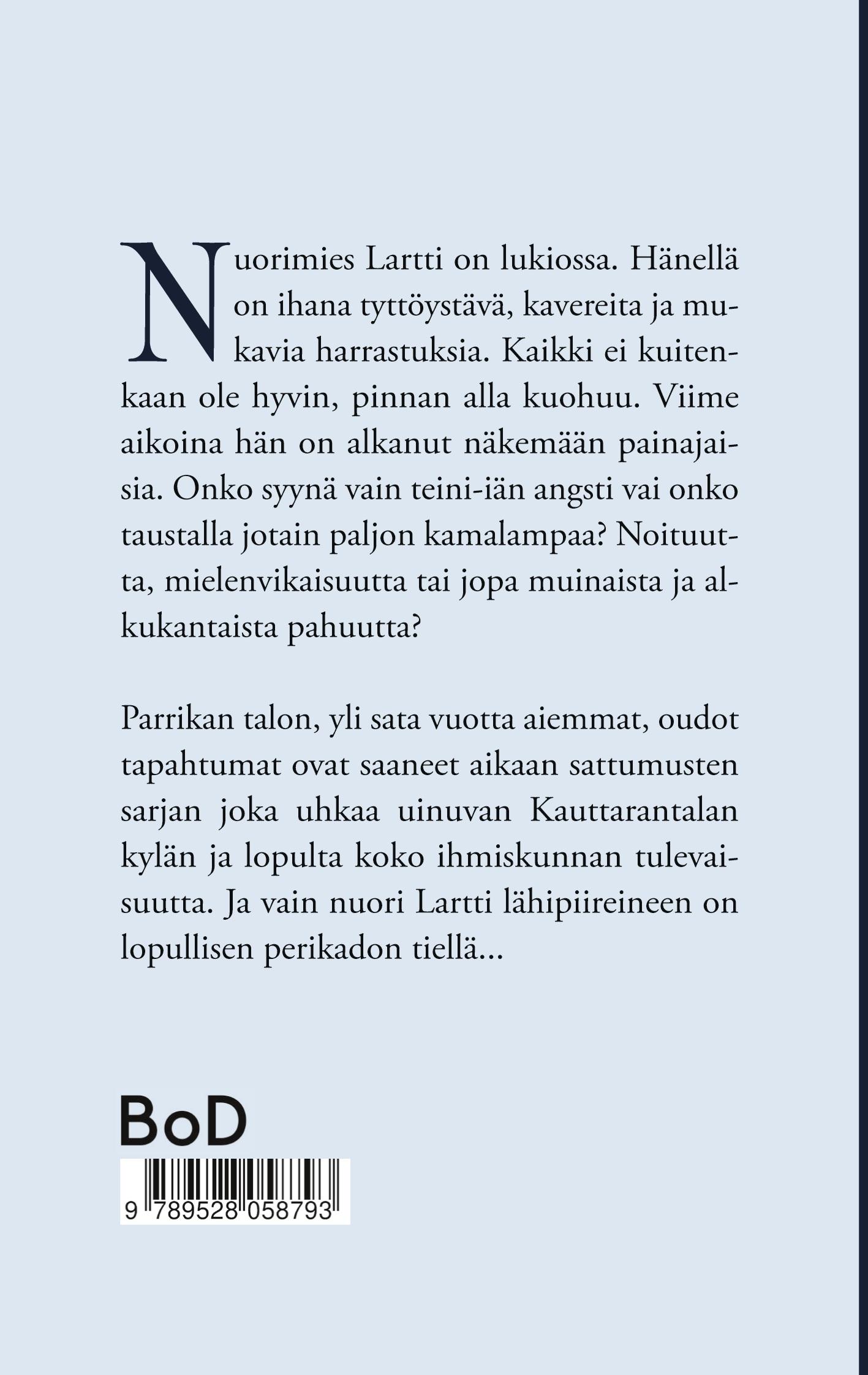 Rückseitencover Lartti ja vanhan Sumerin piru