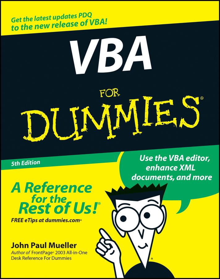 Vorderes Coverbild VBA for Dummies