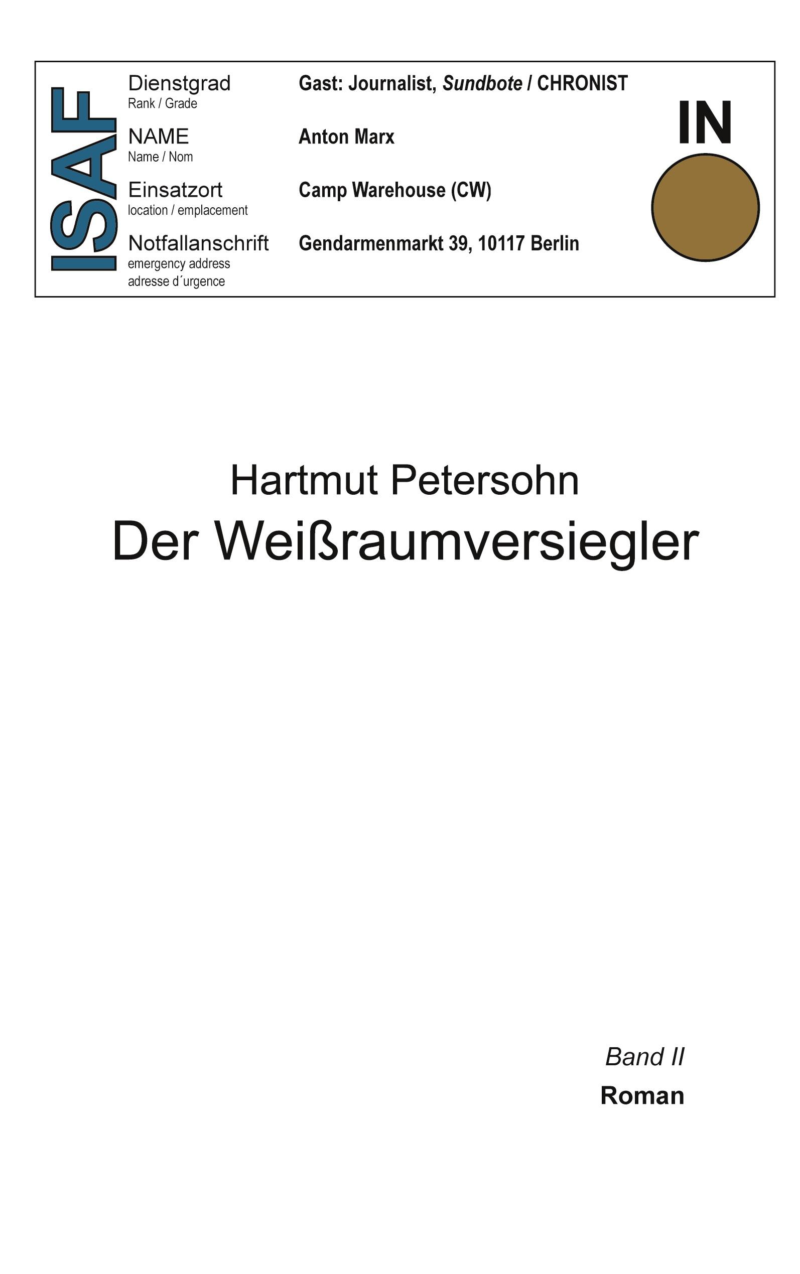 Vorderes Coverbild Der Weißraumversiegler