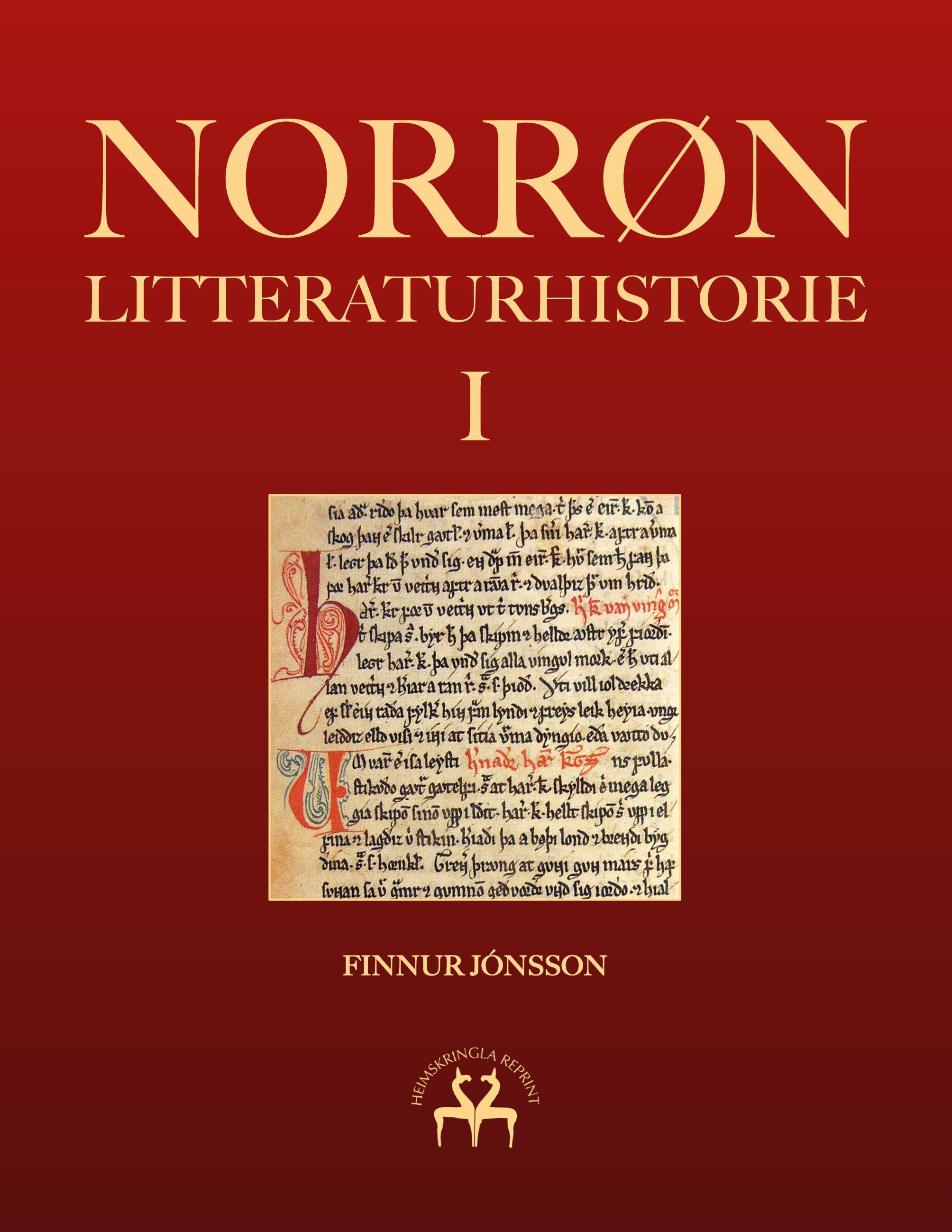 Vorderes Coverbild Norrøn litteraturhistorie I