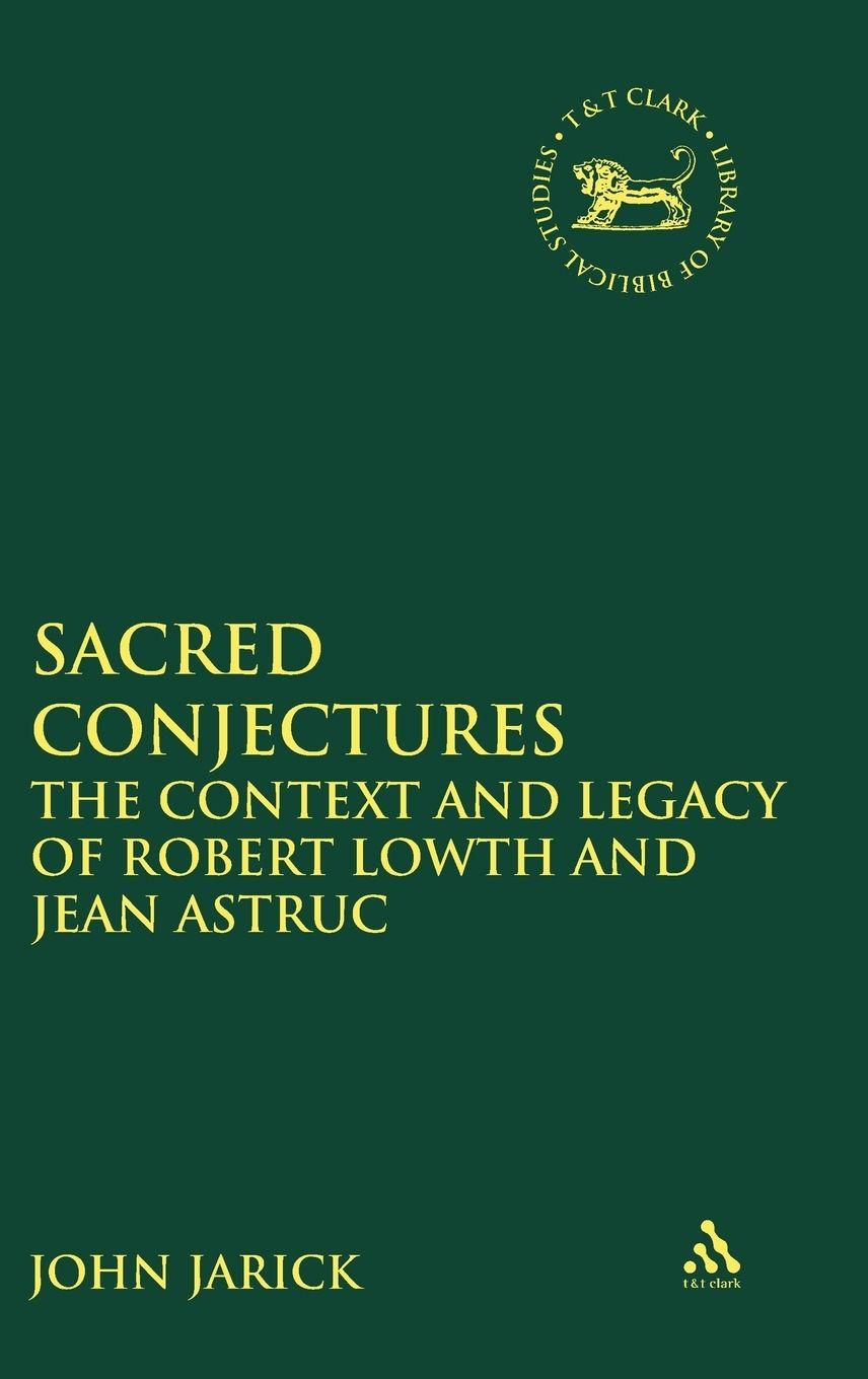Vorderes Coverbild Sacred Conjectures