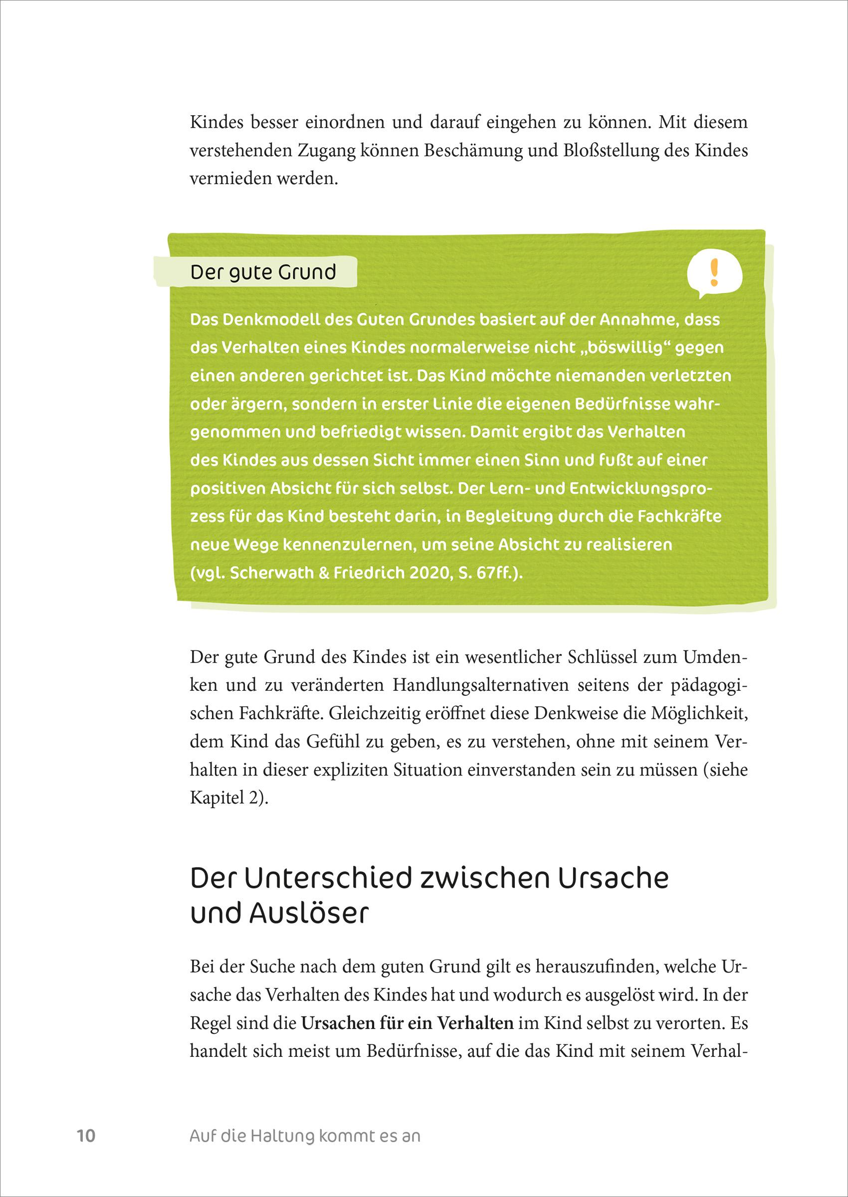 Beispielinhalt (Bild) Schätze finden statt Fehler suchen