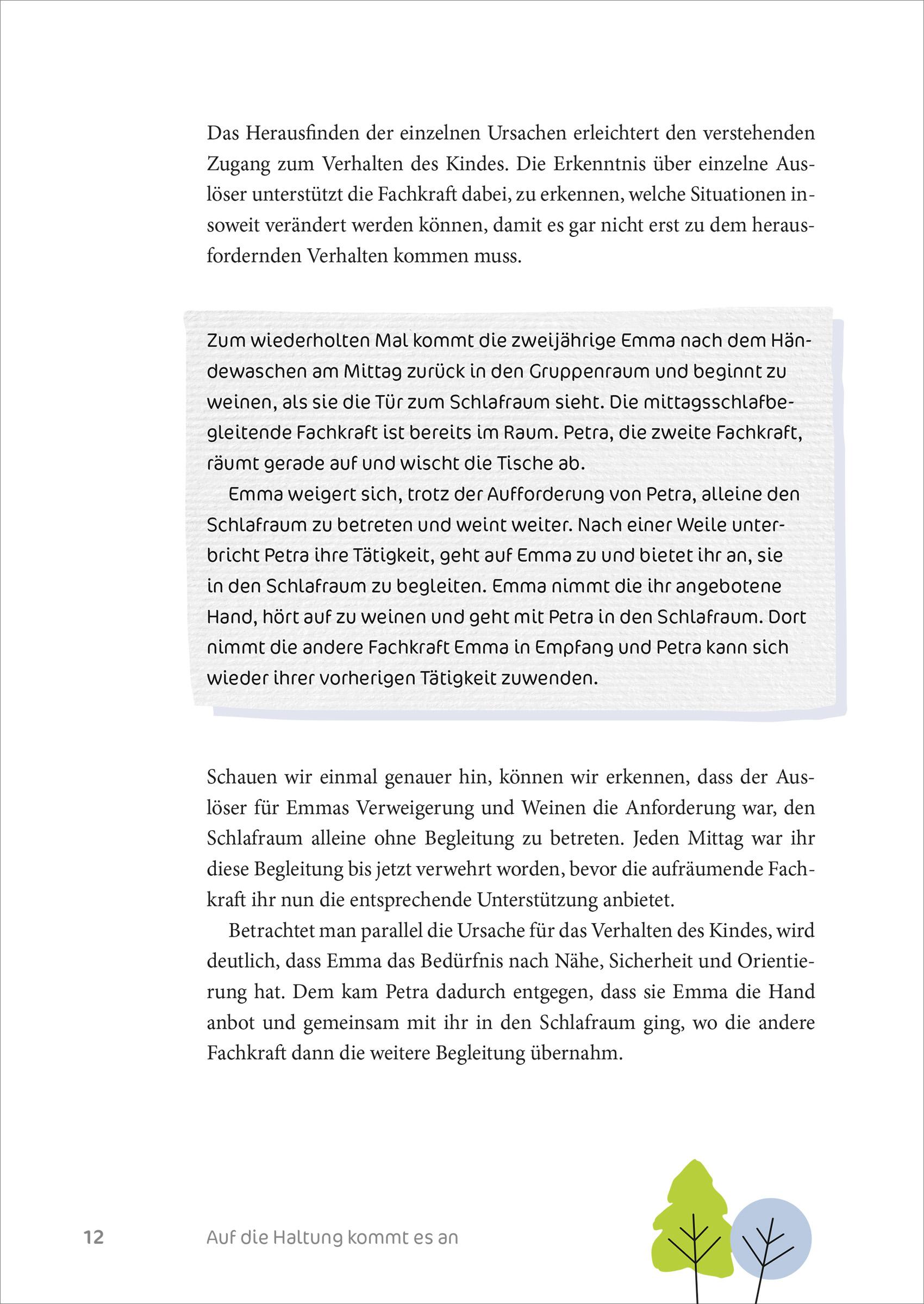 Beispielinhalt (Bild) Schätze finden statt Fehler suchen