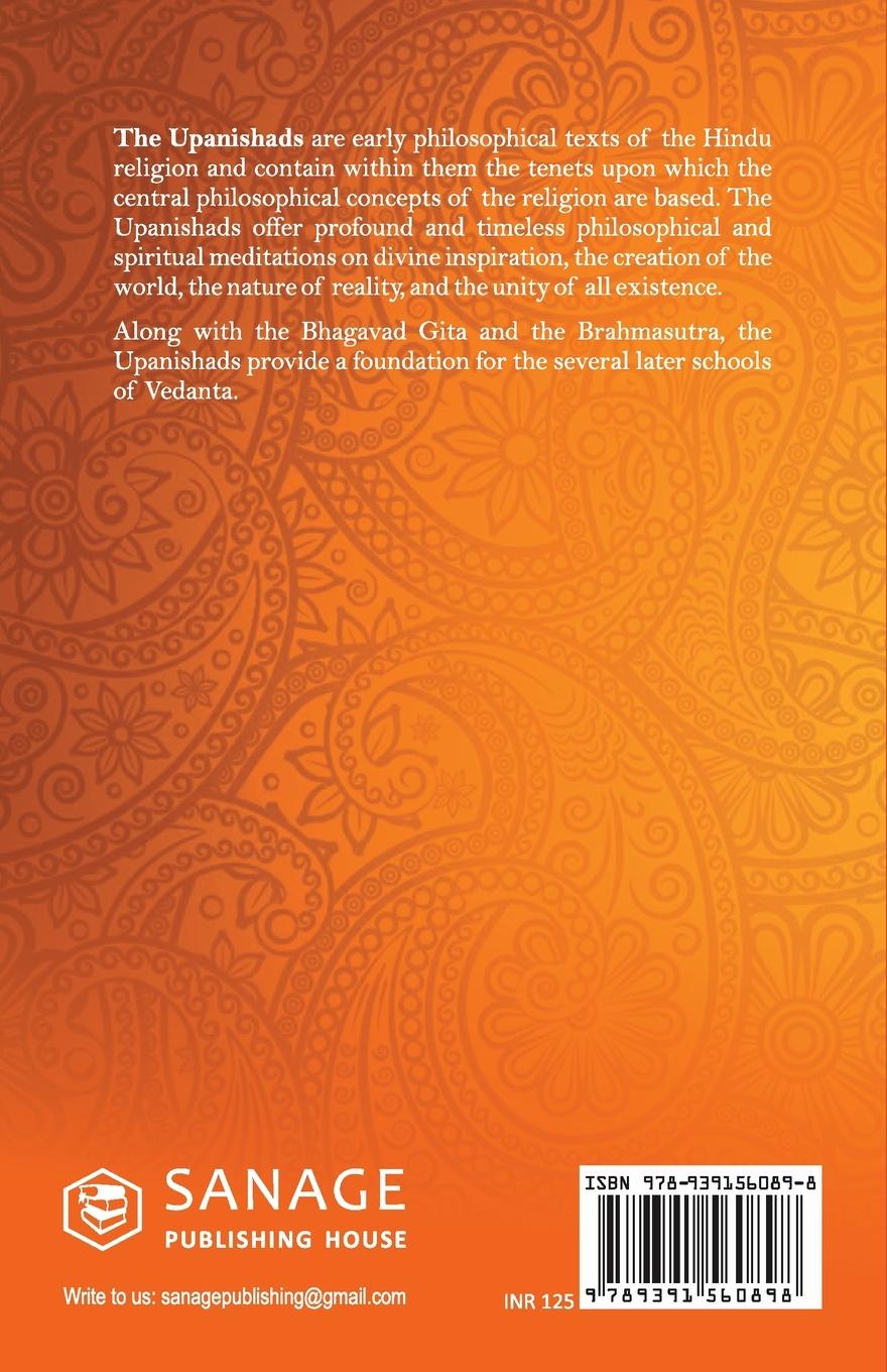 Rückseitencover The Upanishads