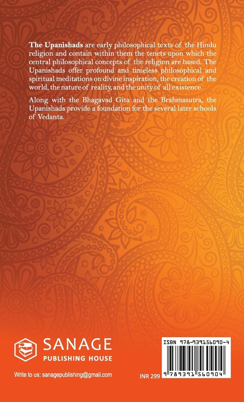 Rückseitencover The Upanishads