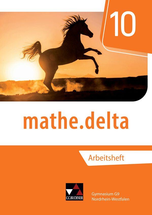 Vorderes Coverbild mathe.delta NRW AH 10