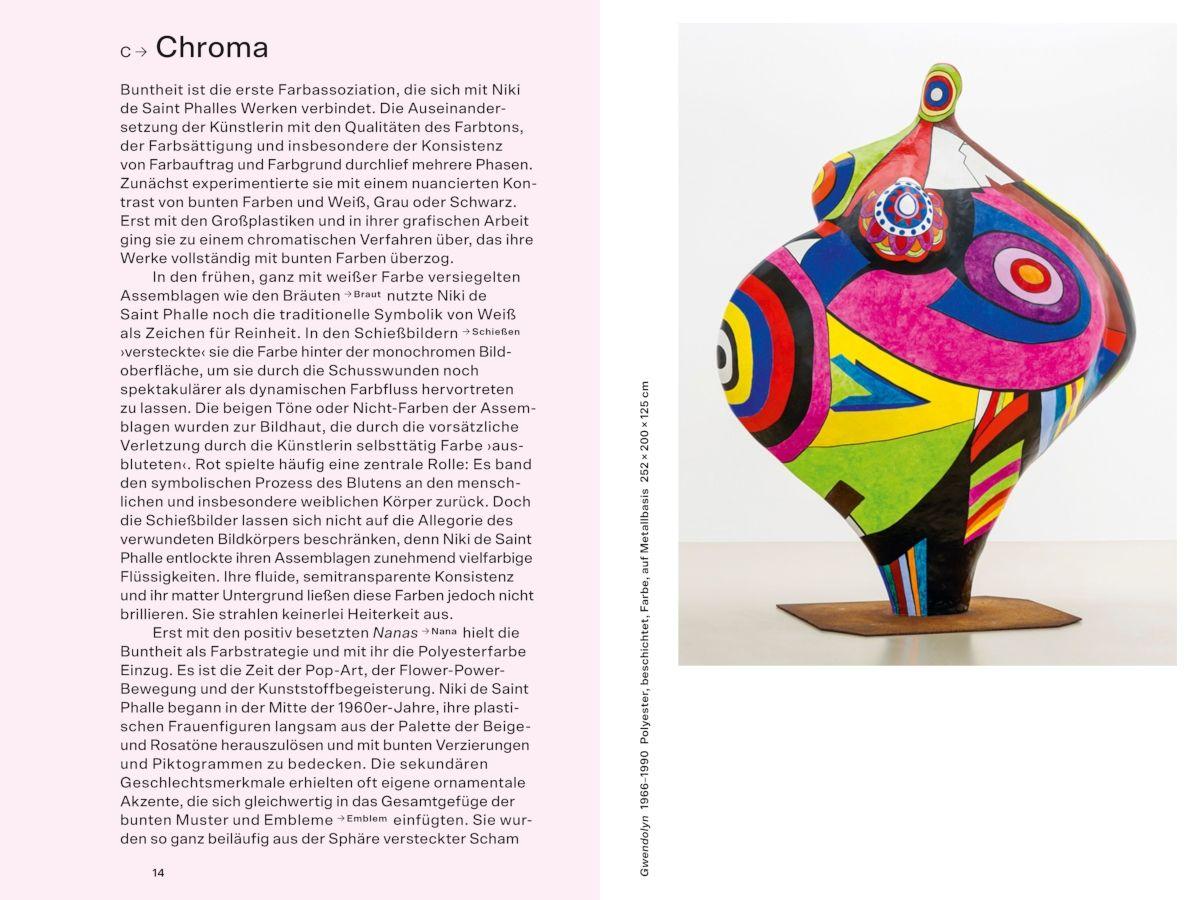 Beispielinhalt (Bild) Niki de Saint Phalle: A-Z - Rebellische Künstlerin und die Vielfalt ihrer Werke