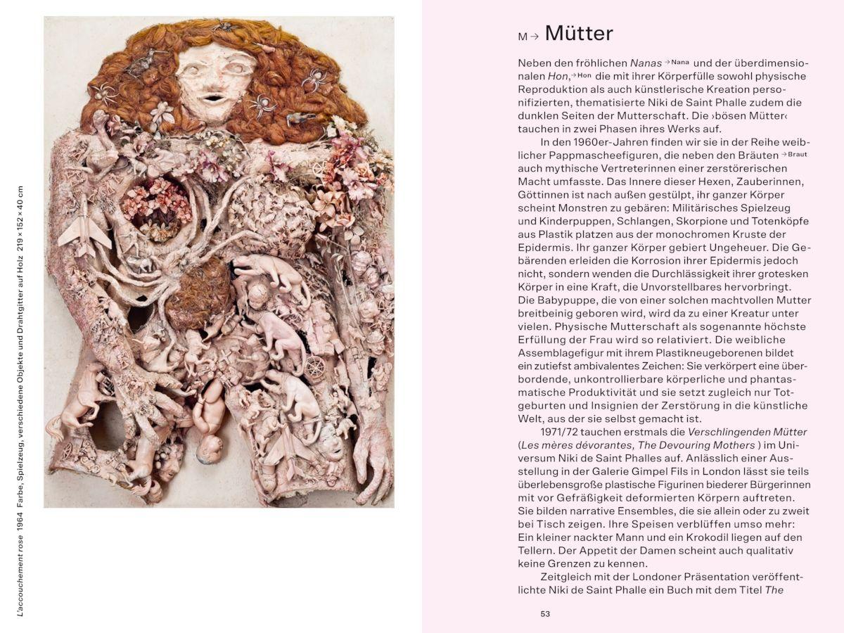 Beispielinhalt (Bild) Niki de Saint Phalle: A-Z - Rebellische Künstlerin und die Vielfalt ihrer Werke