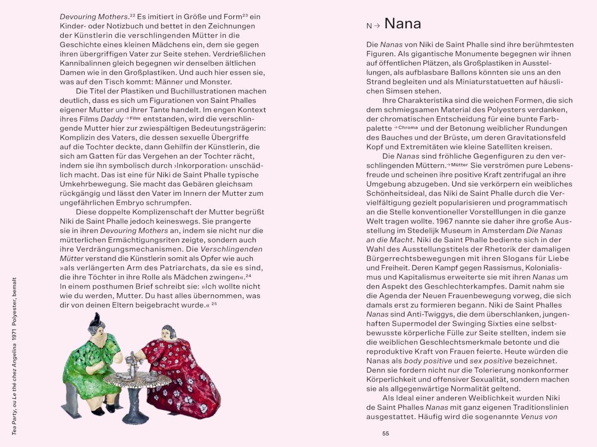 Beispielinhalt (Bild) Niki de Saint Phalle: A-Z - Rebellische Künstlerin und die Vielfalt ihrer Werke