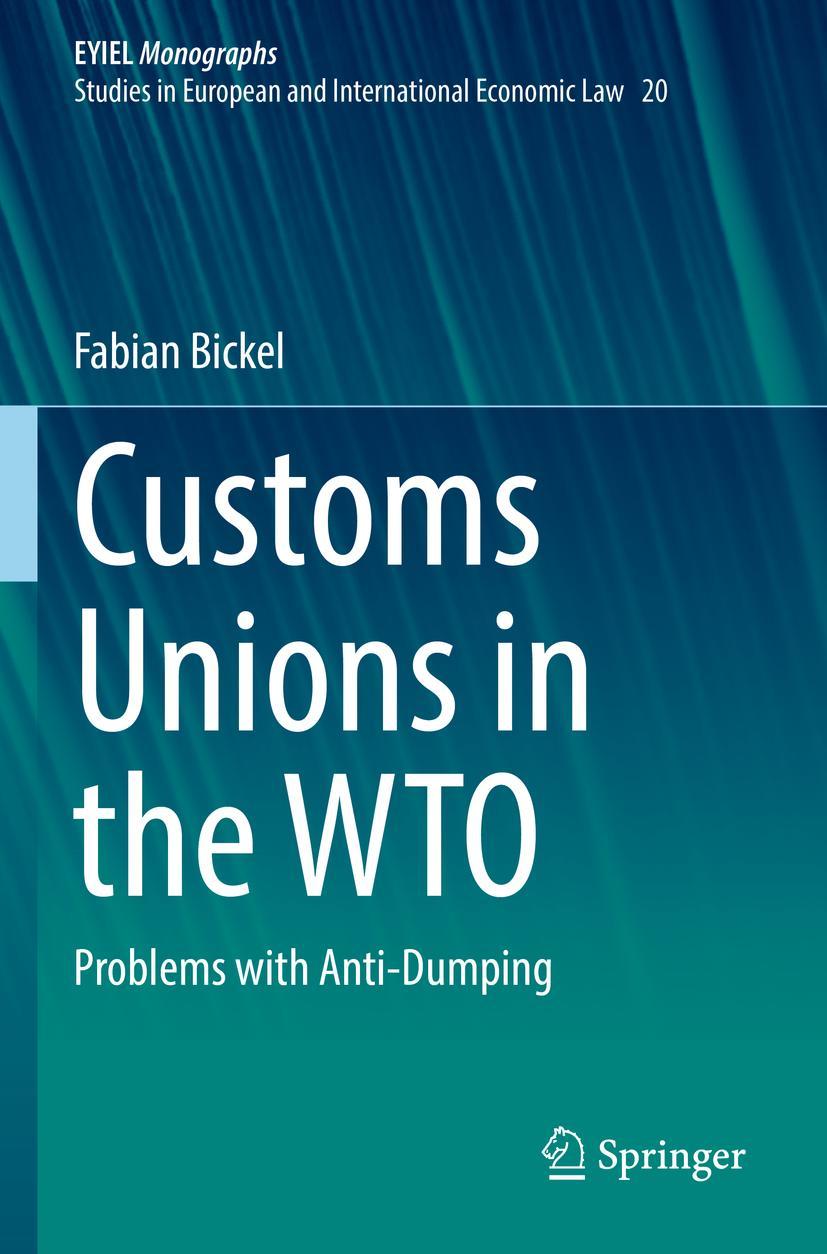 Vorderes Coverbild Customs Unions in the WTO