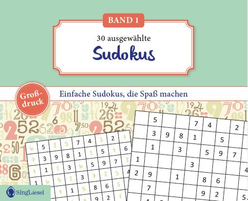 Vorderes Coverbild Einfache Sudokus für Senioren, die Spaß machen. Rätsel-Spaß, Beschäftigung und Gedächtnistraining für Senioren. Auch mit Demenz. Großdruck.